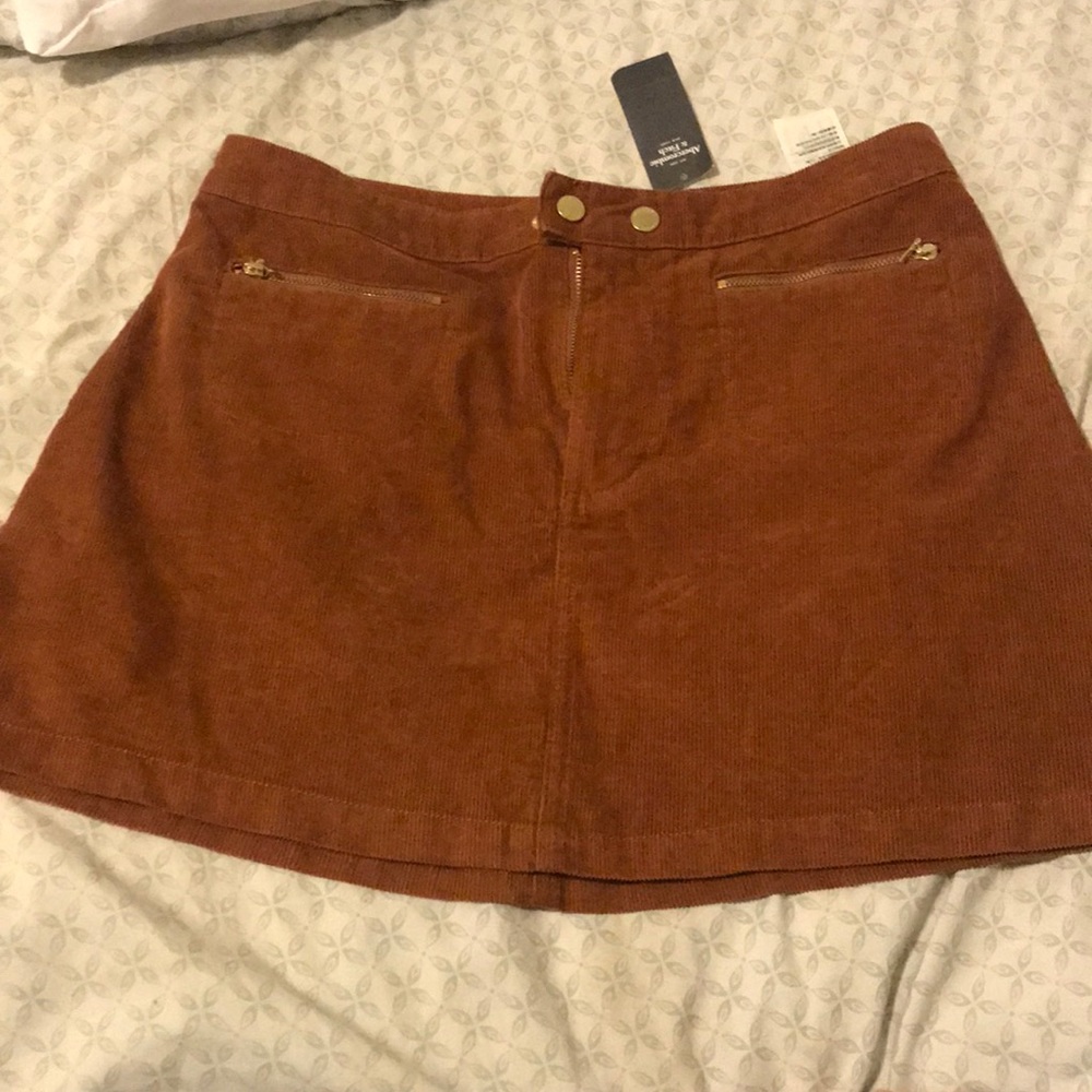 Corduroy skirt